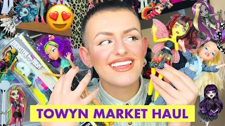 EPIC MONSTER HIGH & BRATZ TOWYN MARKET HAUL! | AzDoesMakeUp!