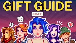 The Ultimate Gift Guide for Stardew Valley (1.6 Update)