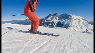 ⛷️ Ski Latemar Obereggen Pampeago Predazzo February 4K