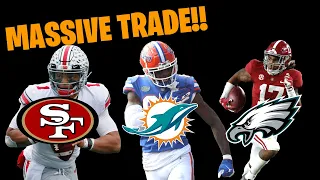 Massive Trade in the 2021 NFL Draft: 49ers, Dolphins, Eagles