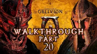 TES IV Oblivion Walkthrough Part 20 (All Side Quests + Max Difficulty + Full Exploration)