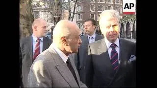 Arrivals for Princess Diana inquest, Al Fayed comment