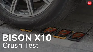 UMIDIGI BISON X10 VS Car: Crush Test