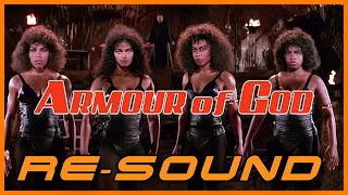 Armour of God ((Jackie Chan)) Jackie vs The Amazon's Lady Fight Scene Final Part [[RE-SOUND]]