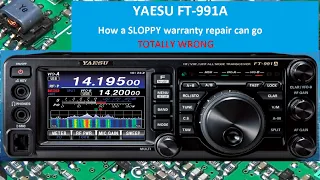 #261 Yaesu FT-991A Sloppy Repair fixed