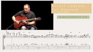 For Sephora - Bireli Lagrene solo transcription