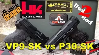 The NEW VP9SK vs the P30SK - HK shootout!