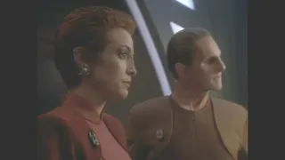 Star Trek DS9 S2E24 Odo & Kira  Confront Kubus Collaborator