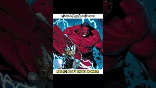 Did you know that red hulk lift thors hammer?