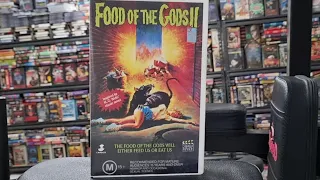 Food of the Gods 2 1989 VHS🥧🥮🐀😱😱🐀😱🐀🐀😱🐀