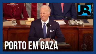 Joe Biden deve anunciar construção de porto temporário em Gaza para a entrada de ajuda humanitária