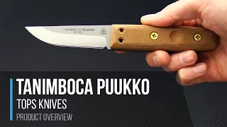 TOPS Knives Tanimboca Puukko Fixed Blade Overview