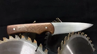 Saw Blade Knife with Limited Tools