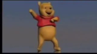 low quality Winnie the Pooh dancing to Pitbull