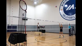 Trainer+ Volleyball Setting Practice Drills