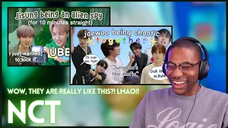 NCT | Park Jisung not knowing how the world works & Jungwoo and Jaehyun being  chaotic REACTION