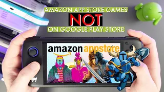 Android Games Exclusively on Amazon App Store | 15 Games NOT on Google Play | Retroid Pocket 3+ Odin