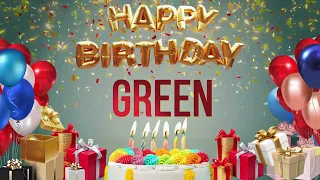 Green - Happy Birthday Green
