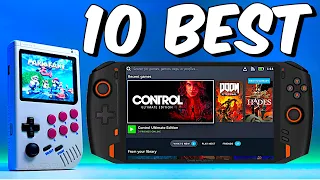 10 Best Handheld Consoles for Emulation & PC Gaming 2022