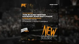 The Stage Tested Mashup & Edit Pack (Bass and Tech house) FREE DOWNLOAD
