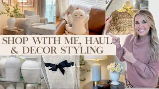 HOME DECORATING IDEAS & FALL DECOR 2023 | HOMEGOODS SHOP WITH ME & FALL HAUL | AFFORDABLE HOME DECOR