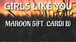 Maroon 5 - Girls Like You ft. Cardi B || 8D Song