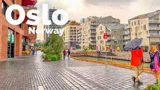 Oslo, Norway 🇳🇴- Summer Walk 2022 - 4K/60fps HDR - Walking Tour