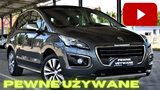 Prezentacja PEUGEOT 3008 EAT6 AUTOMAT 1,6 BLUEHDI 120 KM @pewneafcars