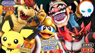 Smash Ultimate: Every Fighters POKEMON Type! | Gnoggin