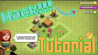 Clash of Clans Hack Tutorial || BlueStacks