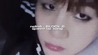 nalinA - block b (speed up song)