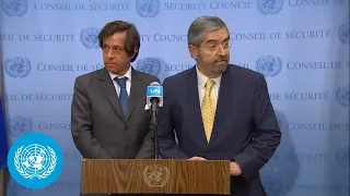 France & Mexico on Ukraine's humanitarian situation -Security Council Media Stakeout (14 March 2022)