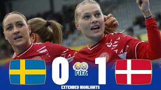 Sweden vs Denmark | Highlights | Preparations For Women's World Cup 07-04-2023