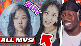 REACTING TO BIBI(비비) | all mvs in release order!! **Immaculate vibes!!**
