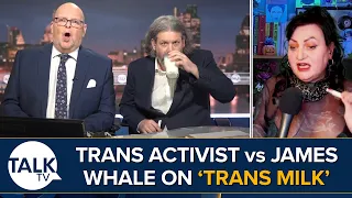 James Whale Clashes With Trans Activist Freda Wallace Over 'Trans Milk'