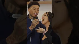 You Won’t BELIEVE What NLE Choppa Said After Feeding Her Pasta‼️😭 #shorts #NLEChoppa