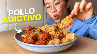 Korean Fried Chicken (Ultra Crispy) 😏 | Cooking with Coqui