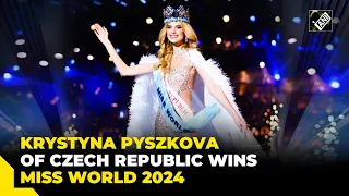 Krystyna Pyszkova from the Czech Republic crowned 'Miss World 2024'