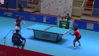 2017 ITTF Chile Open: Caroline Kumahara vs Paula Medina - Final