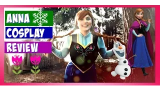 Anna Frozen Costume/ Cosplay Angel Secret Review