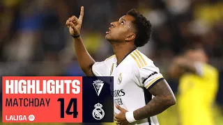 CÁDIZ CF - REAL MADRID 0-3 | HIGHLIGHTS | Rodrygo shines again in Real Madrid's victory