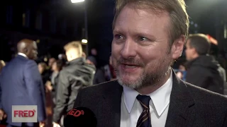 Rian Johnson, Ram Bergman, Katherine Langford - KNIVES OUT - LFF2019