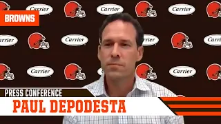 Paul DePodesta | Jeremiah Owusu-Koramoah Post Pick Press Conference | Cleveland Browns