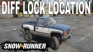 Snowrunner Upgrades Locations Chevrolet CK 1500 Diff Lock location