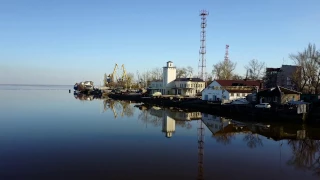 В Таганрог приходит весна. Съемка с квадрокоптера DJI Mavic Pro