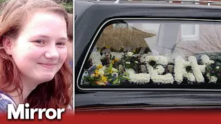 Mourners line streets to say goodbye to Leah Croucher