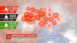 Коронавірус в Україні: за добу заразилося 339 людей