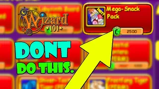 Wizard101: The Top Five WORST MISTAKES Players Make.