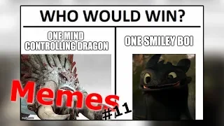 Top 10 Memes #11! How to train your Dragon