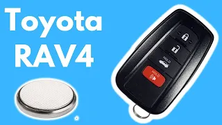 Toyota RAV4 Key Fob Battery Replacement (2019 - 2021)